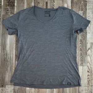 Patagonia Capilene Cool Women's Gray Short Sleeve Tee